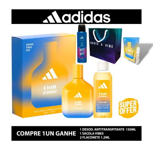 Kit Adidas Vibes Chill Zones